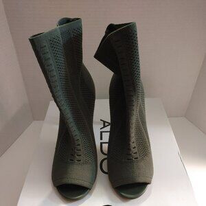 Aldo Womens Keshaa Ankle Boots (Green) Size 8.5